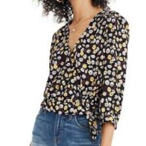 Madewell wrap top